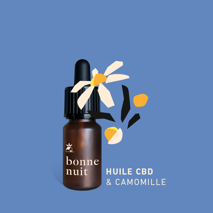 Huile de CBD bio pour bien dormir